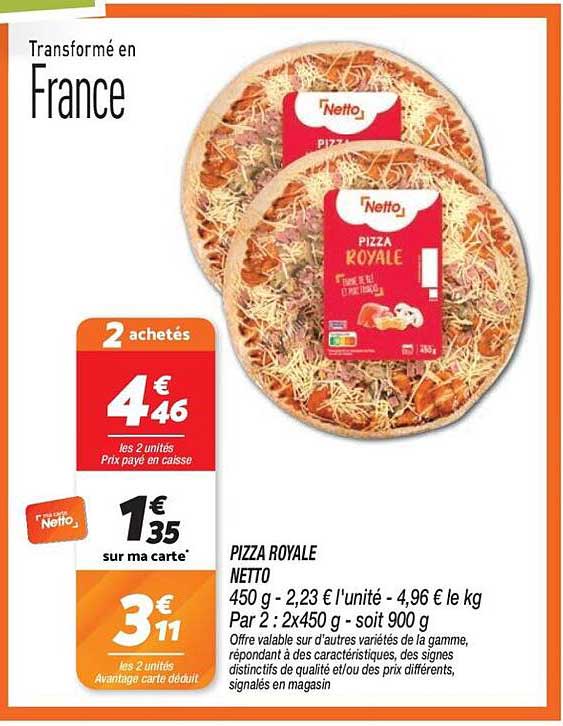 PIZZA ROYALE NETTO