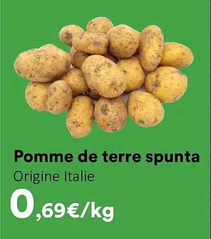 Pomme de terre spunta