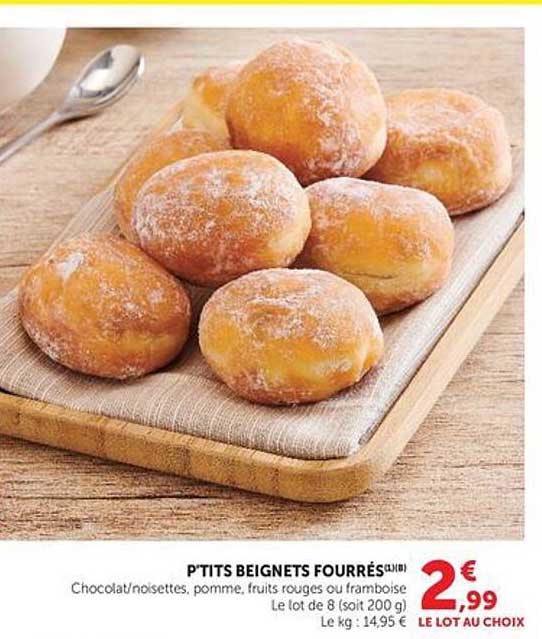 P'TITS BEIGNETS FOURRÉS