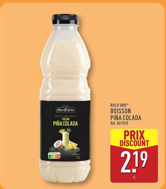 RIO D'ORO® BOISSON PIÑA COLADA