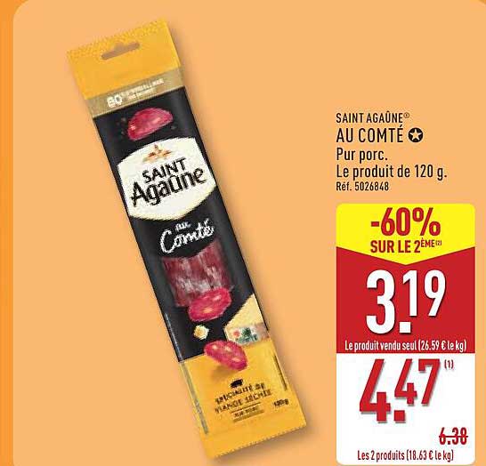 SAINT AGAÛNE AU COMTÉ