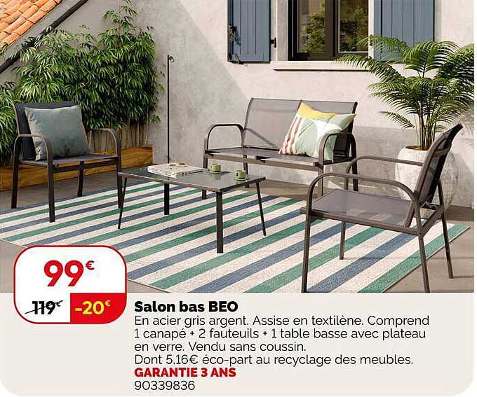 Salon bas BEO