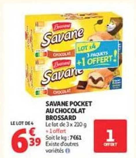 SAVANE POCKET AU CHOCOLAT BROSSARD