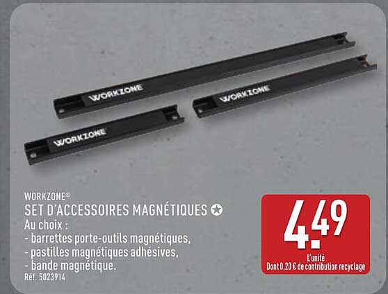 SET D'ACCESSOIRES MAGNÉTIQUES