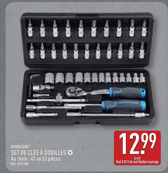 SET DE CLÉS À DOUILLES