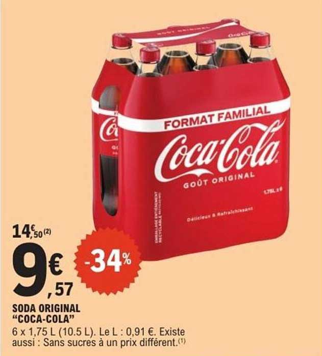 SODA ORIGINAL "COCA-COLA"