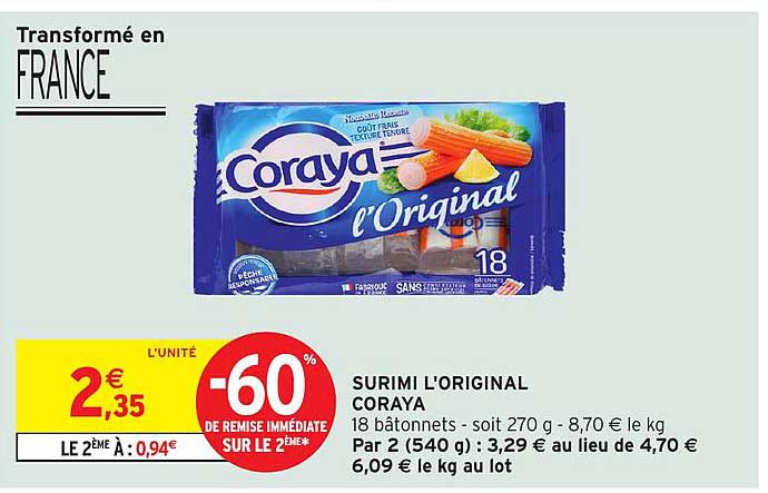 SURIMI L'ORIGINAL CORAYA