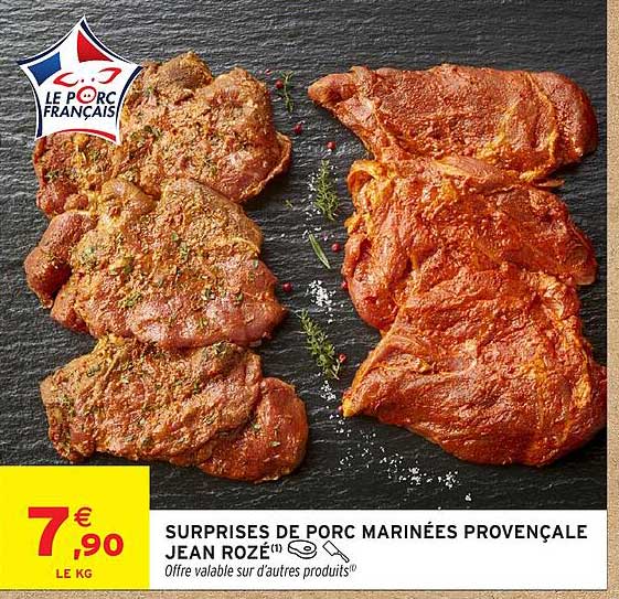 SURPRISES DE PORC MARINÉES PROVENÇALE JEAN ROZE