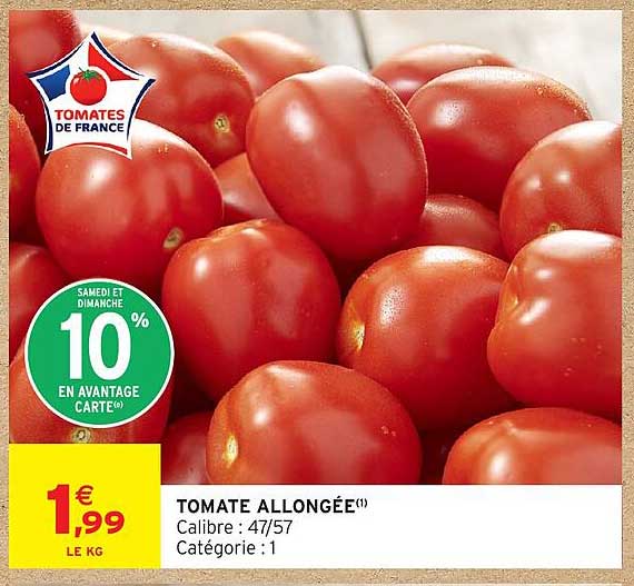 TOMATE ALLONGÉE(1)