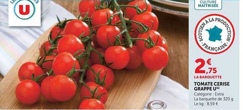 TOMATE CERISE GRAPPE U