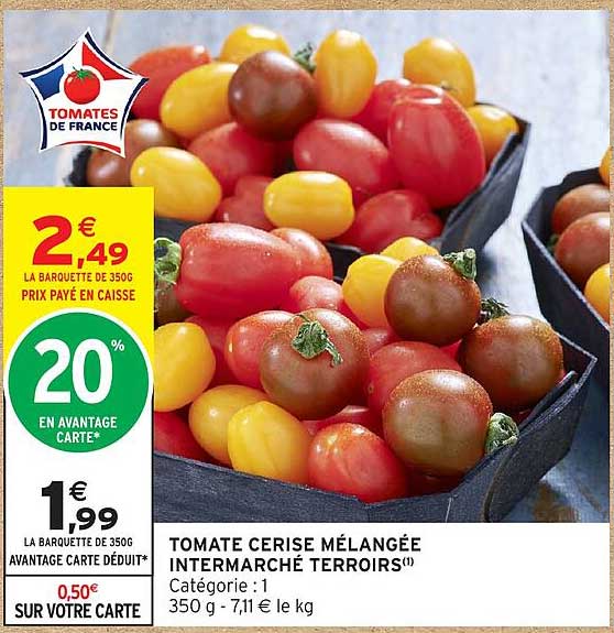 TOMATE CERISE MÉLANGÉE INTERMARCHÉ TERROIRS(1)