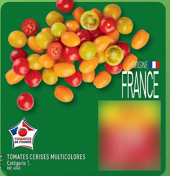 TOMATES CERISES MULTICOLORES