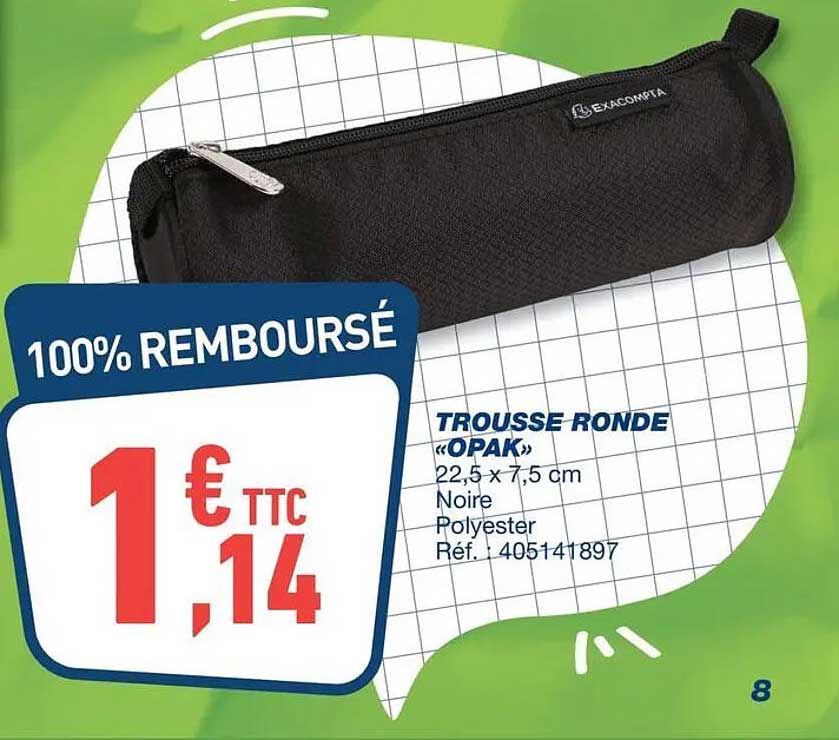 TROUSSE RONDE «OPAK»