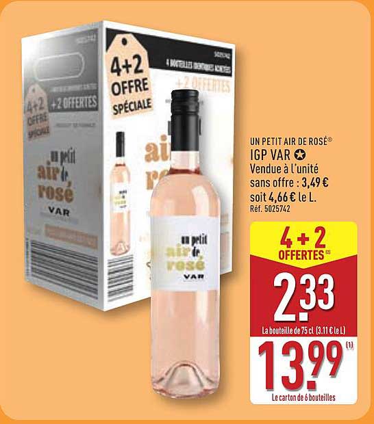 UN PETIT AIR DE ROSÉ® IGP VAR