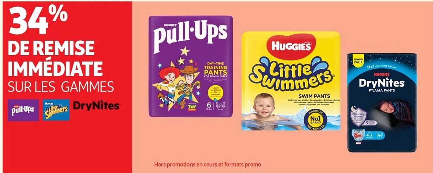 34% DE REMISE IMMÉDIATE SUR LES GAMMES