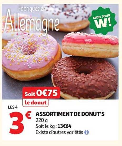 ASSORTIMENT DE DONUTS
