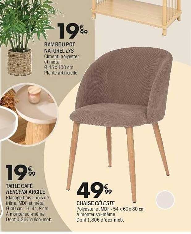 BAMBOU POT NATUREL LYS
