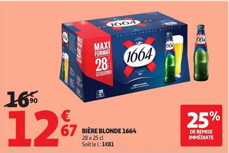 BIÈRE BLONDE 1664
