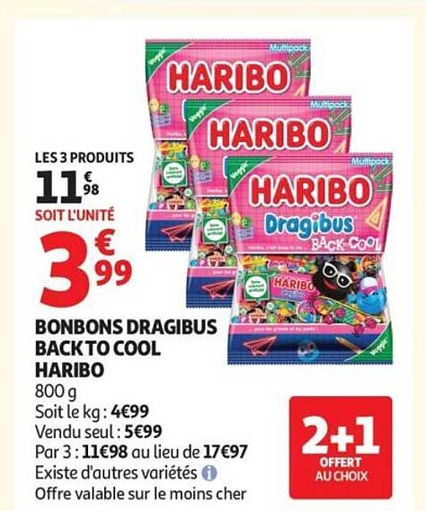 BONBONS DRAGIBUS BACK TO COOL HARIBO