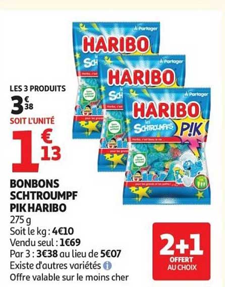 BONBONS SCHTROUMPF PIKHARIBO