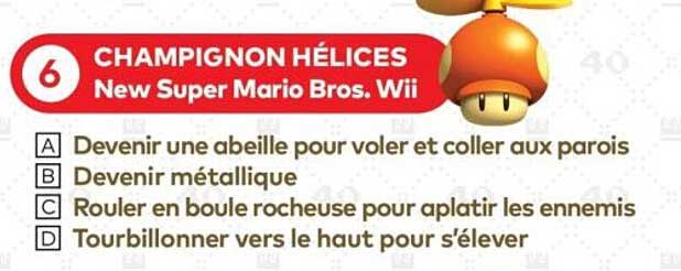 CHAMPIGNON HÉLICES New Super Mario Bros. Wii