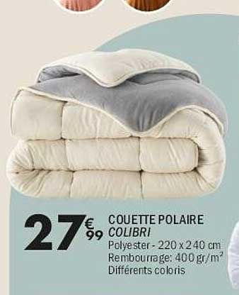 COUETTE POLAIRE COLIBRI