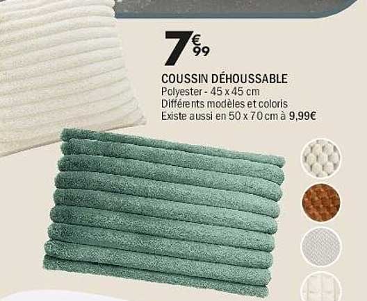 COUSSIN DÉHOUSSABLE