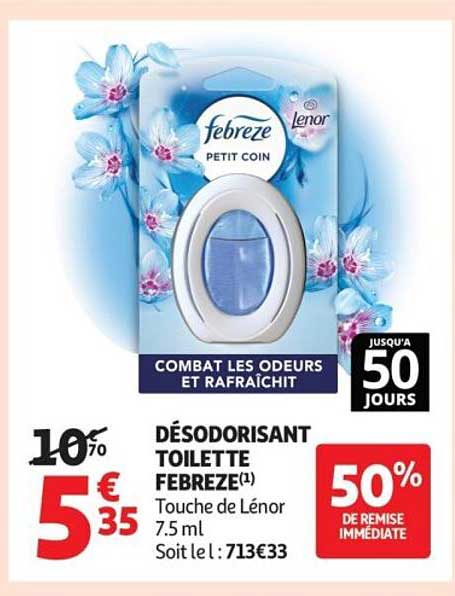 DÉSODORISANT TOILETTE FEBREZE(1)