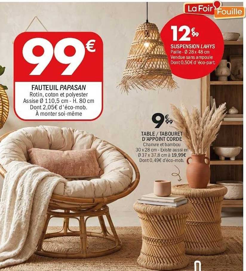 FAUTEUIL PAPASAN