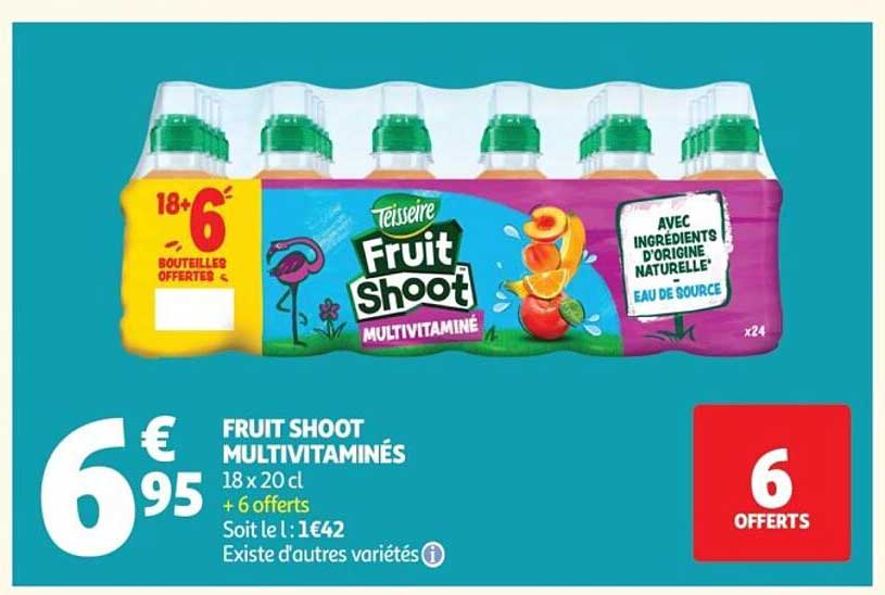 FRUIT SHOOT MULTIVITAMINÉS
