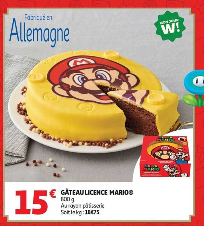 GÂTEAU LICENCE MARIO®