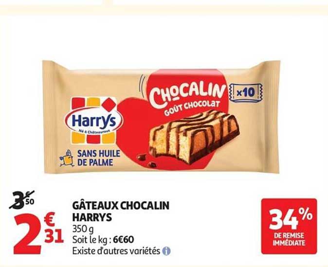 GÂTEAUX CHOCALIN HARRYS