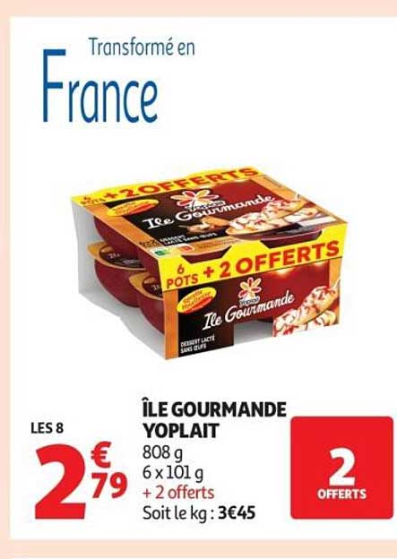 ÎLE GOURMANDE YOPLAIT
