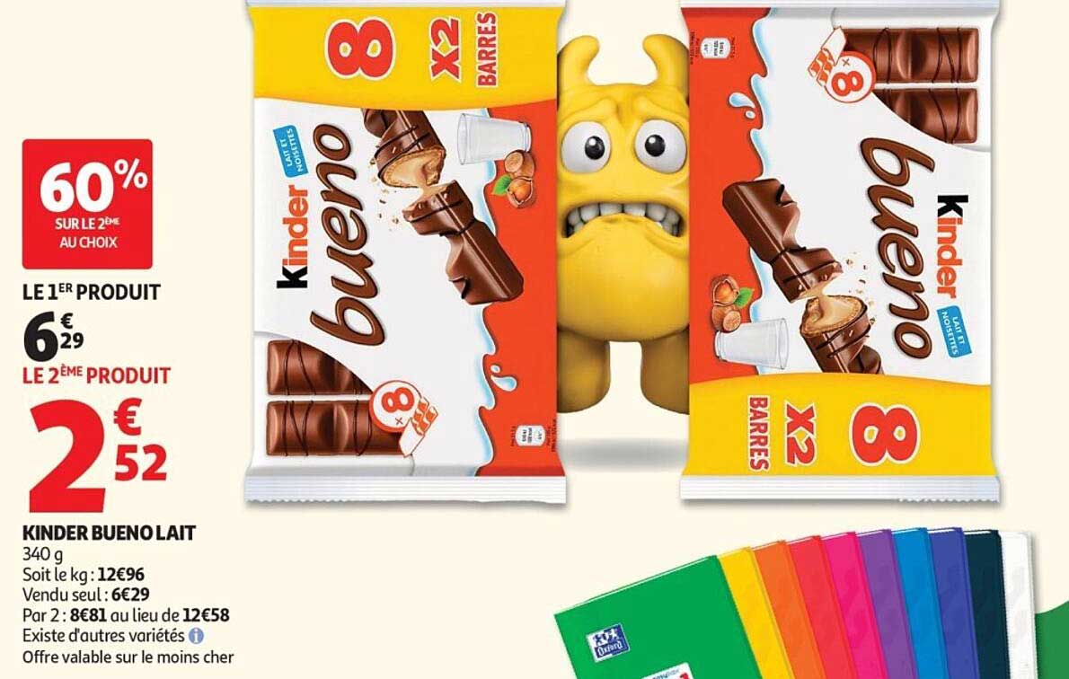 KINDER BUENO LAIT