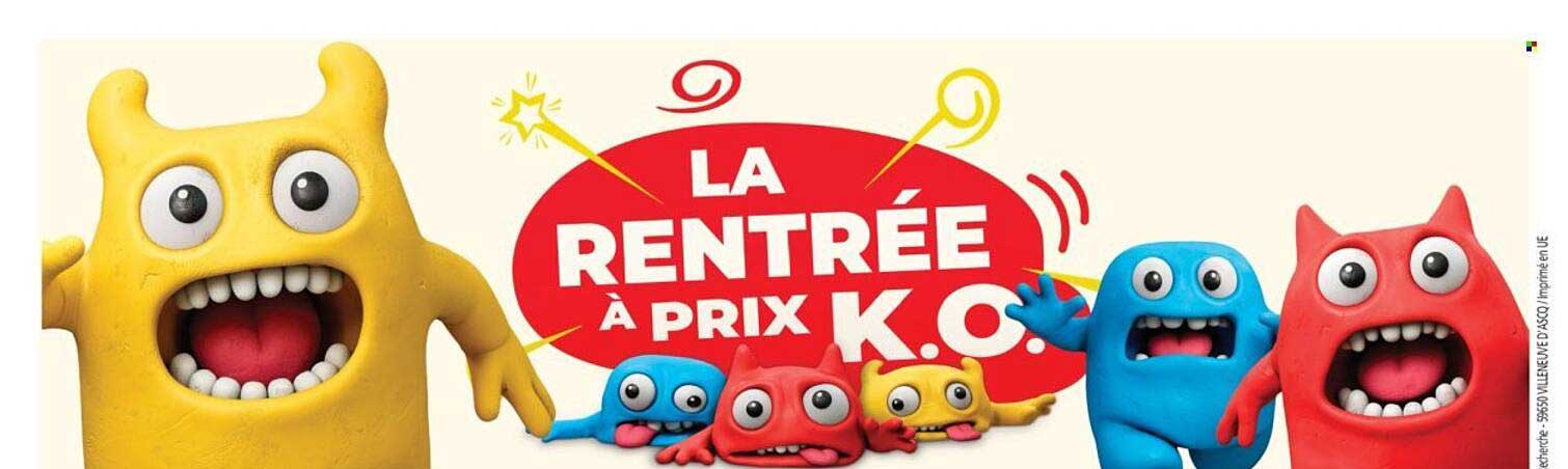 LA RENTRÉE À PRIX K.O.