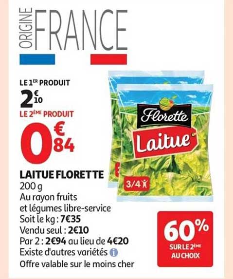 LAITUE FLORETTE