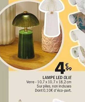 LAMPE LED OLIE