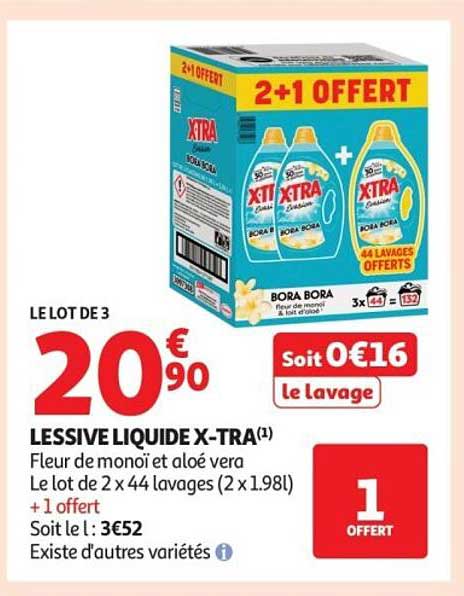 LESSIVE LIQUIDE X-TRA