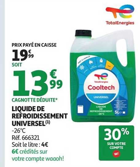 LIQUIDE DE REFROIDISSEMENT UNIVERSEL(1)