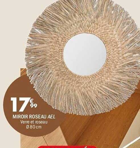 MIROIR ROSEAU AEL
