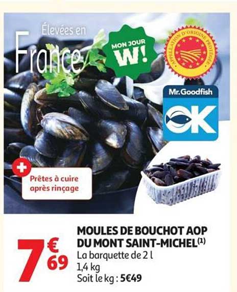 MOULES DE BOUCHOT AOP DU MONT SAINT-MICHEL(1)