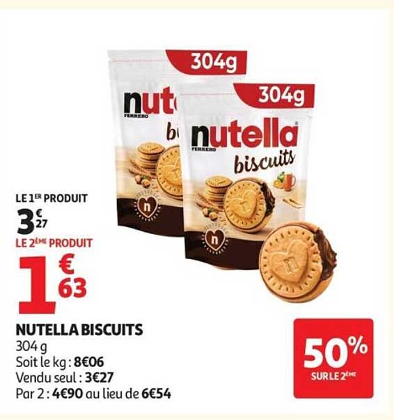 NUTELLA BISCUITS 304 g