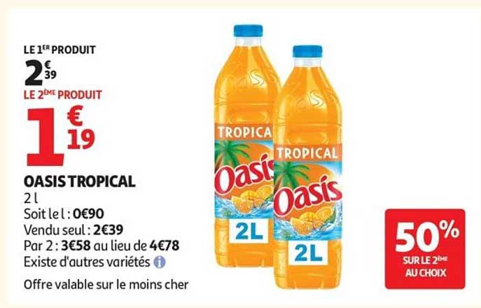 OASIS TROPICAL 2 l