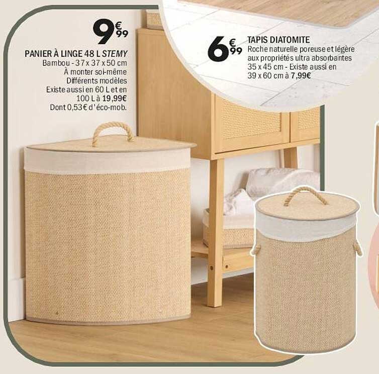 PANIER À LINGE 48 L STEMY