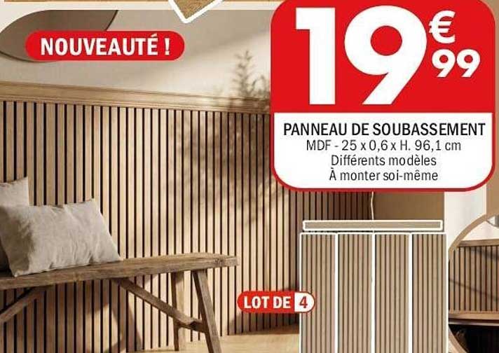 PANNEAU DE SOUBASSEMENT