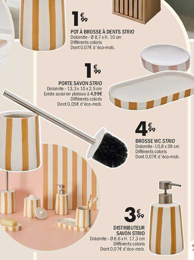 POT À BROSSE À DENTS STRIO
