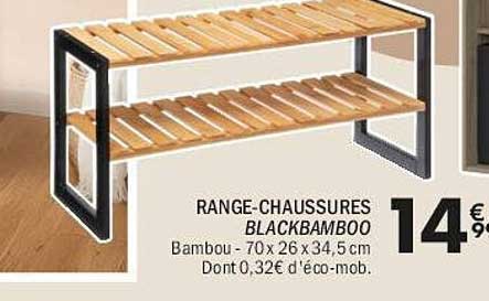 RANGE-CHAUSSURES BLACKBAMBOO