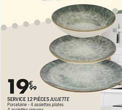 SERVICE 12 PIÈCES JULIETTE