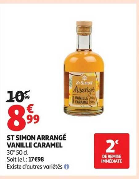ST SIMON ARRANGÉ VANILLE CARAMEL