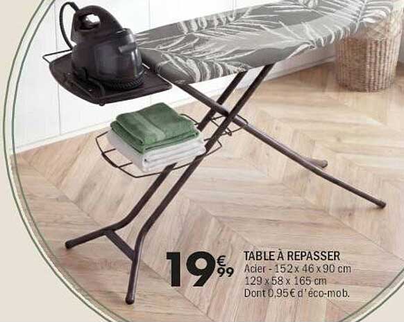 TABLE À REPASSER